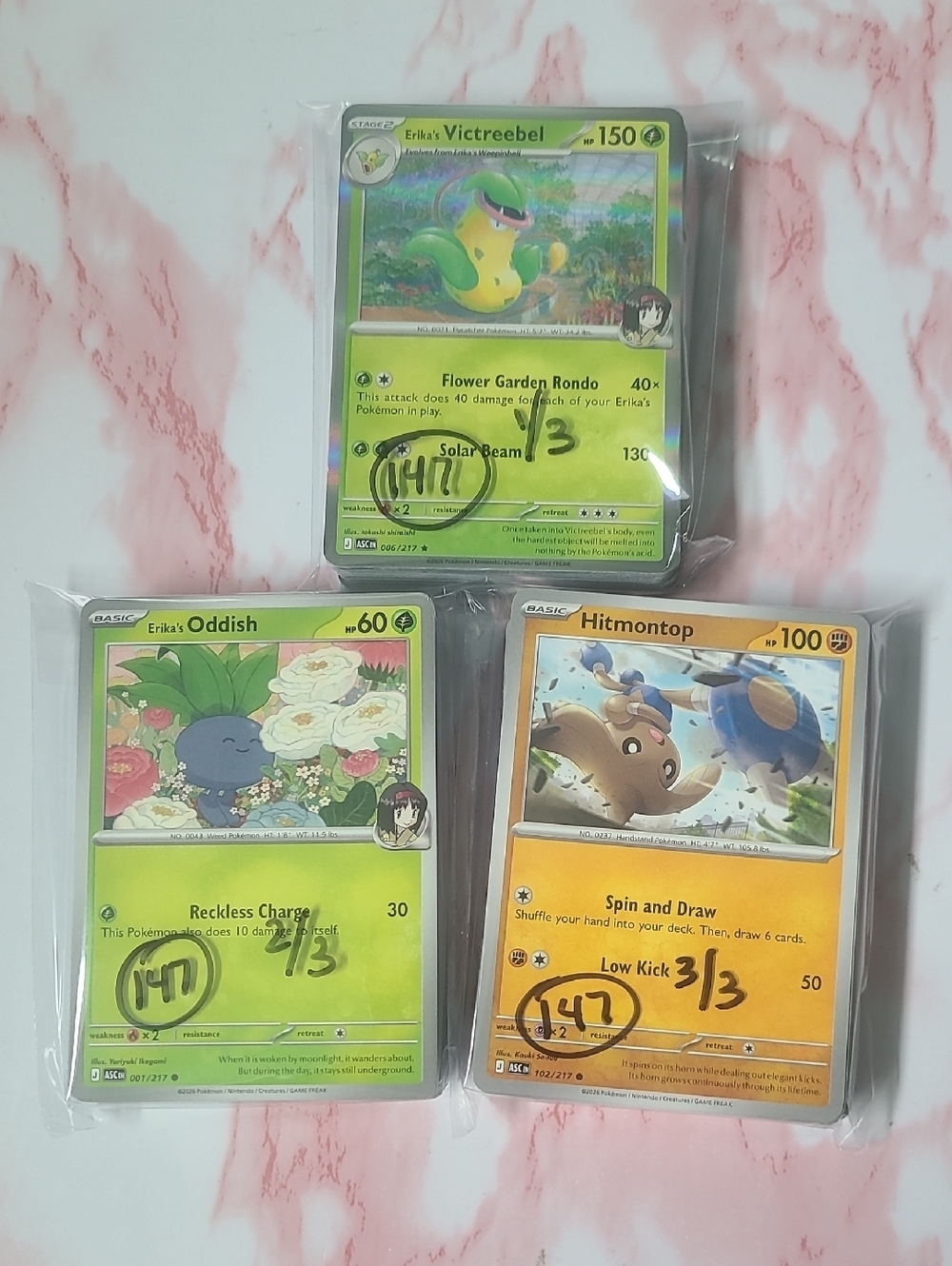 Pokemon Ascended Heroes Lot Of 147
